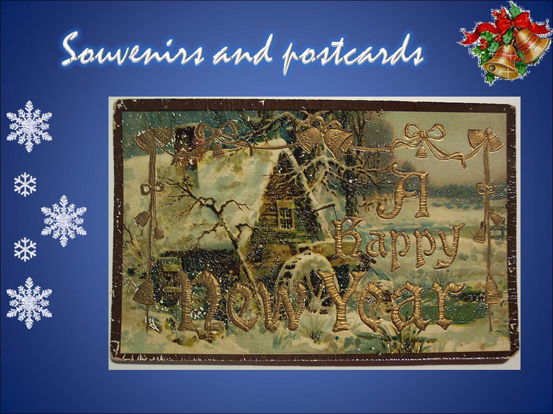 Souvenirs and postcards